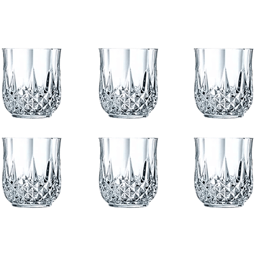 Buy Cristal D'Arques Long Champ Whisky Glass 32 CL, Sturdy, Long