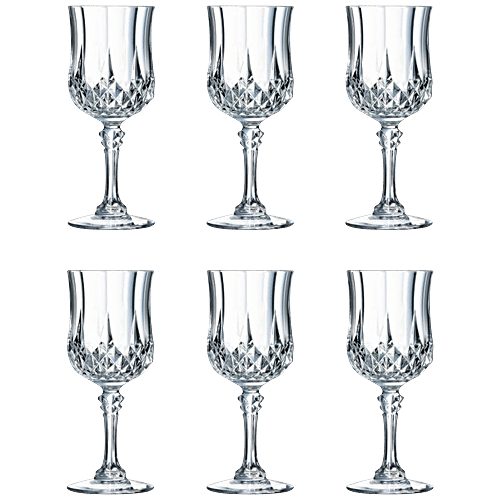 Buy Cristal D'Arques Long Champ Glass 25 CL, Sturdy, Long Lasting