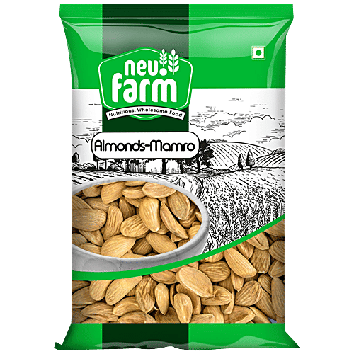 Buy neu.farm Almonds /Badam Mamra Rich In Fibre & Protein Online at
