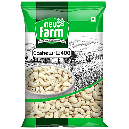 neu.farm Cashew/Kaju W400 - Wholesome, Nutritious, 500 g  