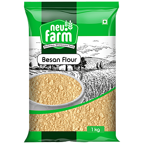 neu.farm Gram/ Besan Flour - Nutritious, 1 kg