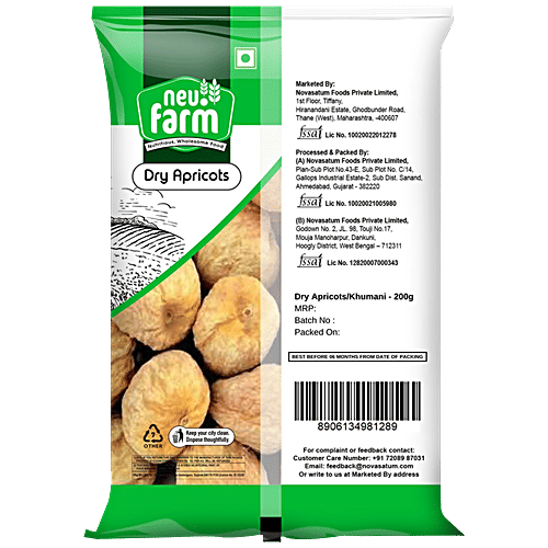 Buy neu.farm Dry Apricots/Khumani Improves Digestion Online at Best
