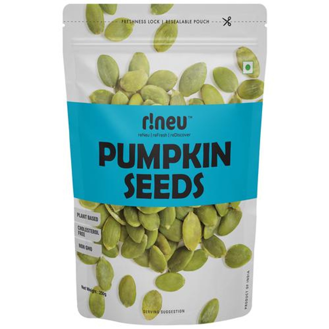 Buy r!neu Pumpkin Seeds Plain CholesterolFree Online at Best Price