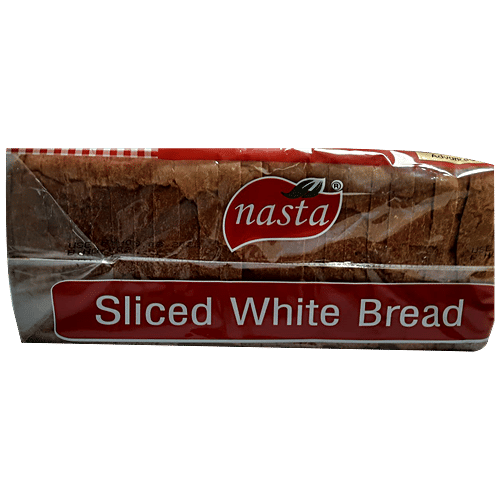 Buy Nasta Sliced White Bread Fresh, Soft, Sweet, Healthy Online at