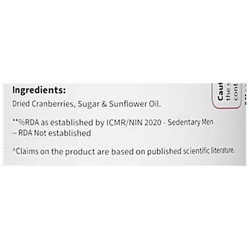 Buy Neuherbs Dried Cranberries High In Antioxidants & Fibre, Healthy