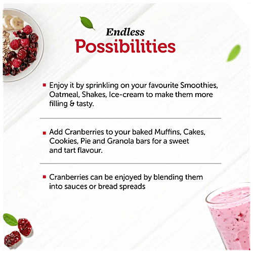 Buy Neuherbs Dried Cranberries High In Antioxidants & Fibre, Healthy