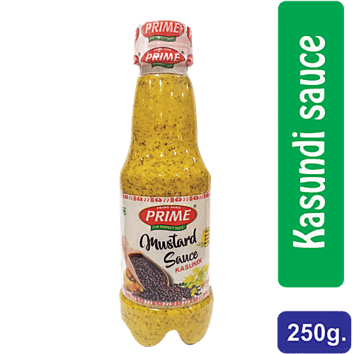 PRIME Mustard Sauce/Kasundi - Authentic Taste, Intense Aroma & Flavour, 250 g  