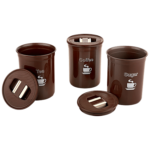 Buy Asian Accurate Storage Containers For Tea, Coffee, Sugar, Plastic