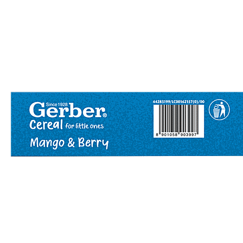 Gerber Cereals - Mango & Berry, 300 g Bag-In-Box 
