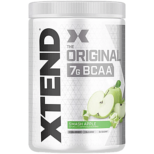 Scivation Xtend BCAA 7g - Smash Apple, 30 Serving For Athletes & Gym Freaks, 420 g  