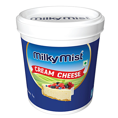 Milky Mist Cream Cheese, 1 kg Natural & Fresh, Smooth & Creamy, No Added Preservatives