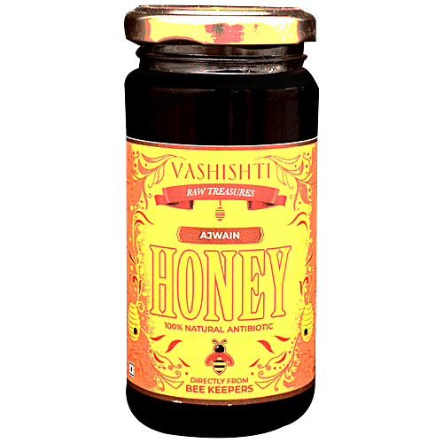 Buy VASHISHTI Ajwain Honey 100 Natural Antibiotic, Good For