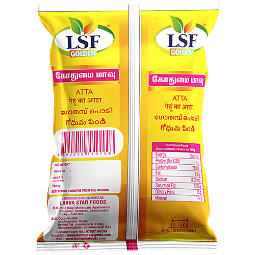 Buy LSF Golden Atta Premium, Healthy, Rich In Vitamins, Minerals