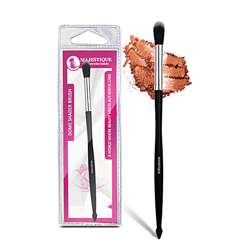 Buy MAJESTIQUE Dome Shader Brush Soft Bristles, For Eye Shadow