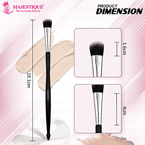 Majestique Contour Shading Brush - Soft & Smooth Bristles, For Makeup, 1 pc