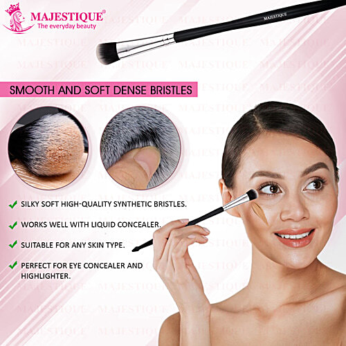 Majestique Contour Shading Brush - Soft & Smooth Bristles, For Makeup, 1 pc