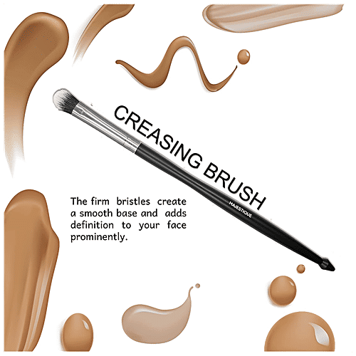 Buy MAJESTIQUE Creasing Brush Short Shader, Soft Bristles, For Eye