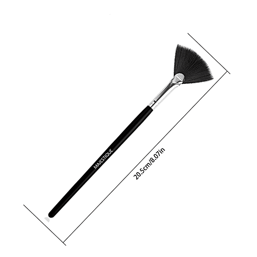 Buy MAJESTIQUE Facial Fan Brush MultiUse, Makeup Tools, For Highlighter, Contour Online at