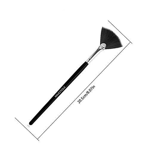 Buy MAJESTIQUE Facial Fan Brush MultiUse, Makeup Tools, For