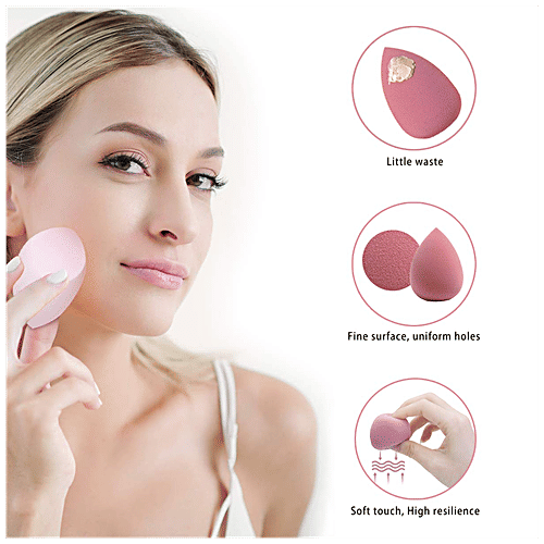 Buy MAJESTIQUE Mushy Makeup Face Sponge/Beauty Blender With Egg Case