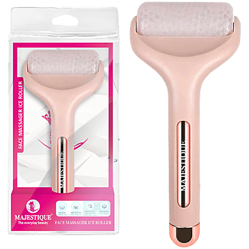 Majestique Ice Roller Face Massager - Skin Care Tools, For Face Tightening, Brighten Complexion, 1 pc  