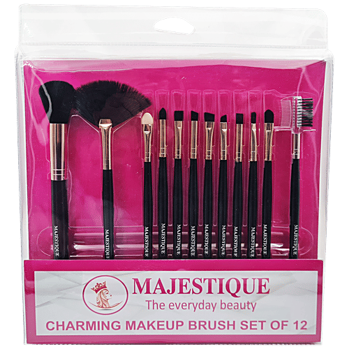 Buy MAJESTIQUE Makeup Brush Kit Soft Bristles, Cosmetic Tools