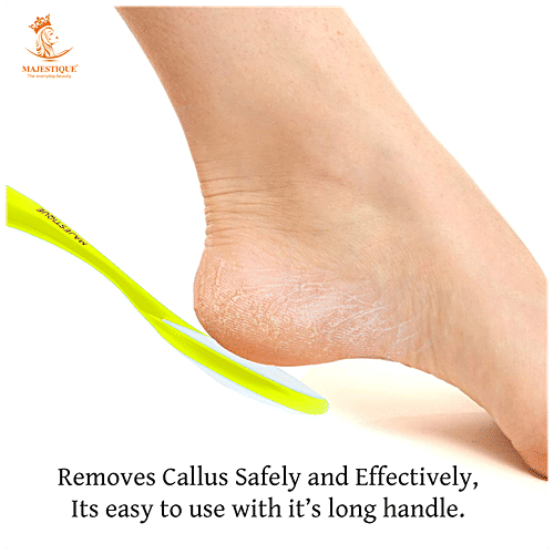 Majestique Dual Sided Foot Filer - Pedicure Tools, Callus Remover, For Cracked Heels, 1 pc  