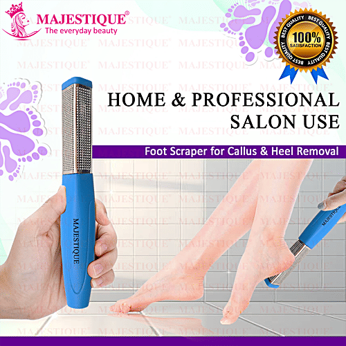 Buy MAJESTIQUE Double Sided Foot File Pedicure, Heel Rasp, Safe, For Dead Skin Foot Online at