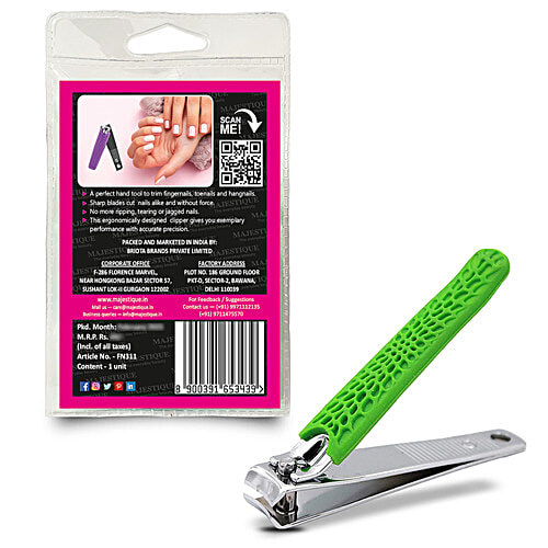 Majestique Nail Clipper - Anti Skid, Sharp & Durable, Small, 1 pc  