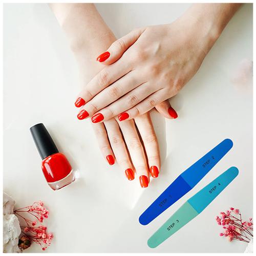 Buy MAJESTIQUE 4 Way Nail File & Buffer - Dual Sided, Professional Manicure  Tools Online at Best Price of Rs 129 - bigbasket