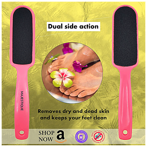 Buy MAJESTIQUE Dual Side Foot Care File Callus Remover File Rasp