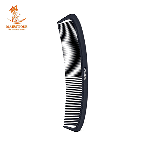 Buy MAJESTIQUE Curve Parting Hair Comb Fine Teeth, AntiStatic, For