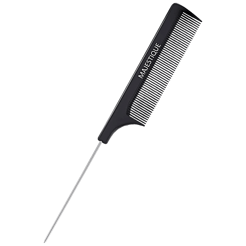 Buy MAJESTIQUE Steel Tail Pin Comb Heat Resistant, Perfect For Salon