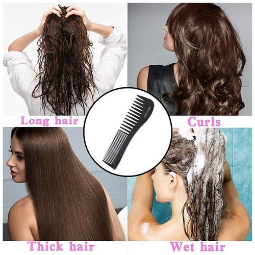 Buy MAJESTIQUE Hair Styling Comb - Carbon Fibre, Anti Static, Heat  Resistant,  Inch, Black Online at Best Price of Rs 79 - bigbasket