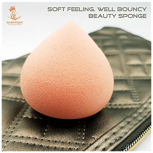 Buy MAJESTIQUE Face Sponge Soft, Washable, Beauty Blender, For Makeup