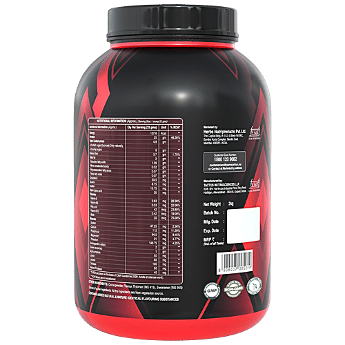 Pure Nutrition  Pure Whey Protein Powder For Muscle Mass & Bone strength - Chocolate Cream Flavour, 2 kg  