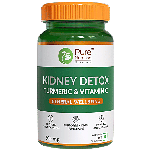 Buy Pure Nutrition Kidney Detox Capsules For General Wellbeing With