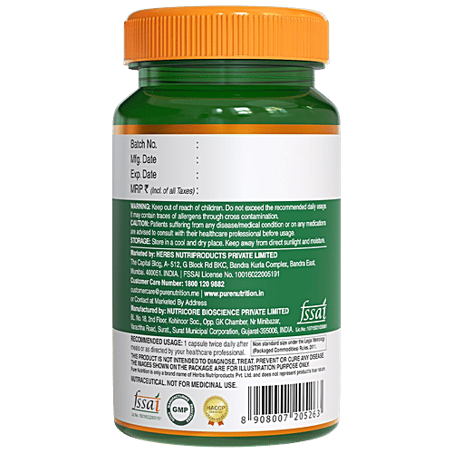 Buy Pure Nutrition Kidney Detox Capsules For General Wellbeing With