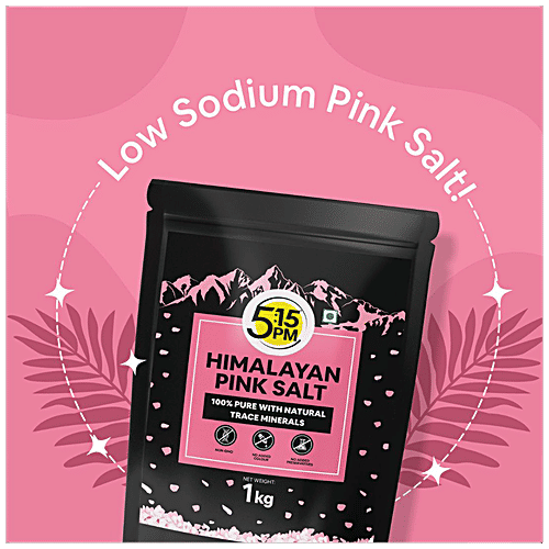 Buy 515PM Himalayan Pink Rock Salt 100 Pure, Natural Trace Minerals