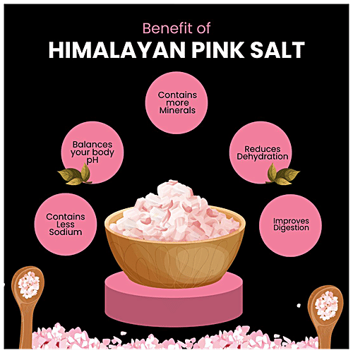 Buy 515PM Himalayan Pink Rock Salt 100 Pure, Natural Trace Minerals