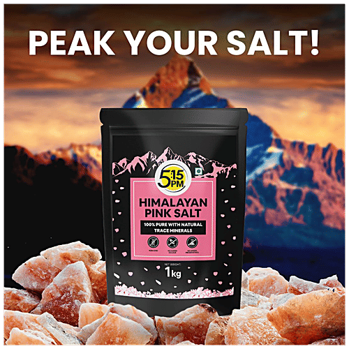Buy 515PM Himalayan Pink Rock Salt 100 Pure, Natural Trace Minerals
