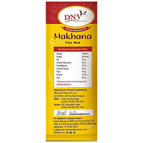 Buy Dnv Fox Nut/Makhana Rich In Calcium & Antioxidants Online at Best Price of Rs 249 bigbasket