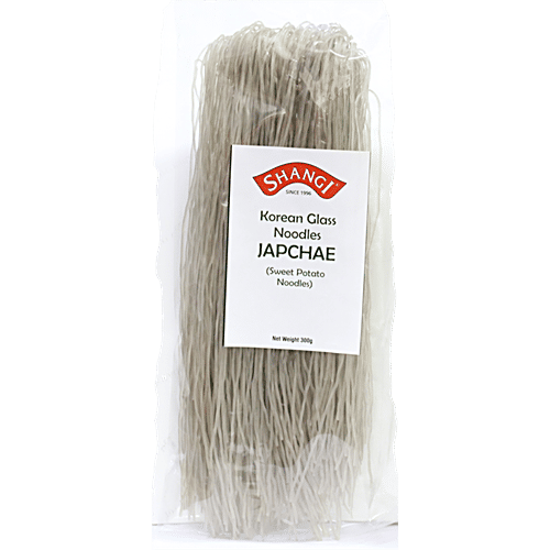 Shangi Korean Glass Noodles Japchae/Sweet Potato Noodles - Easy To Cook, 300 g