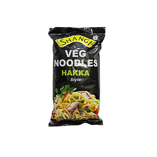 Shangi Veg Hakka Noodles - Non-Sticky, Easy To Cook, 200 g  