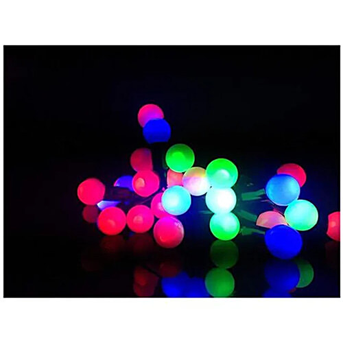 Lexton Ball Shaped 20 LED Fairy String Light With Plug - Multicolour, For Home Decor, 1 pc Festive, Christmas