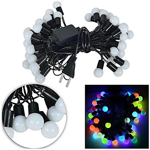Lexton Ball Shaped 20 LED Fairy String Light With Plug - Multicolour, For Home Decor, 1 pc Festive, Christmas