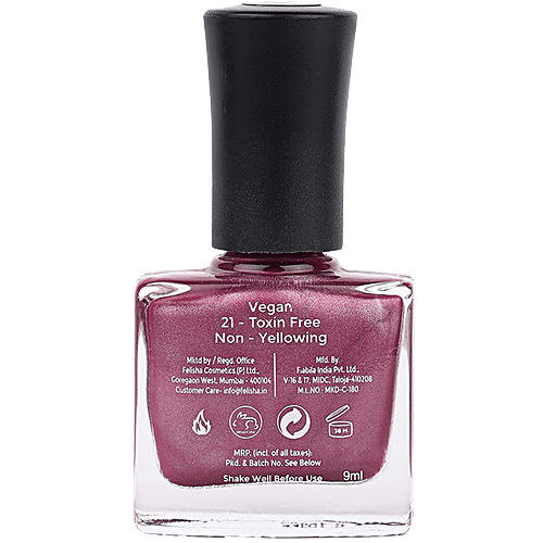Buy Color Fx Twilight Metallic Matt Nail Enamel NonToxic & Yellowing