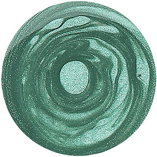 Color Fx Twilight Metallic Matt Nail Enamel - Non-Toxic & Yellowing, Long Lasting, 9 ml Green Gel - 159