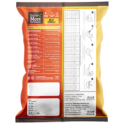 Buy Some More Finger Millet Vermicelli No Maida Added, Diabetic