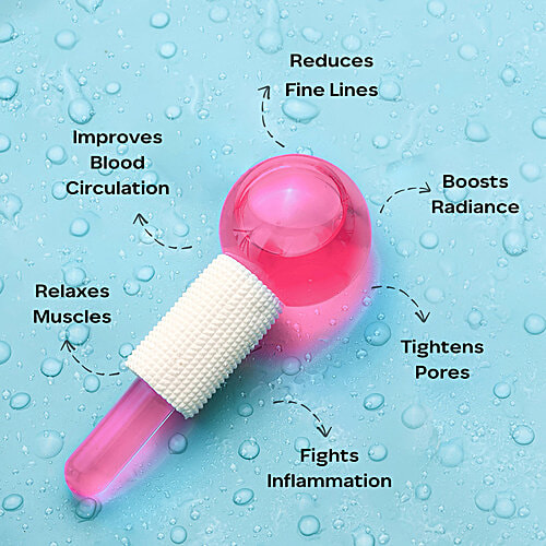 Bio-Oil Bio-Oil Face Massage Gift Set - Original, With Ice Globes, For Skin Tigetning & Depuffing, 125 ml